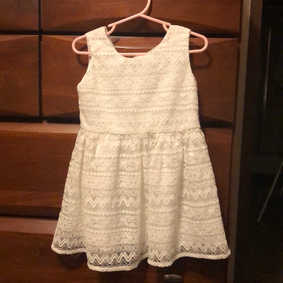 white dress children's place